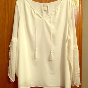 Chico’s feminine blouse size 3